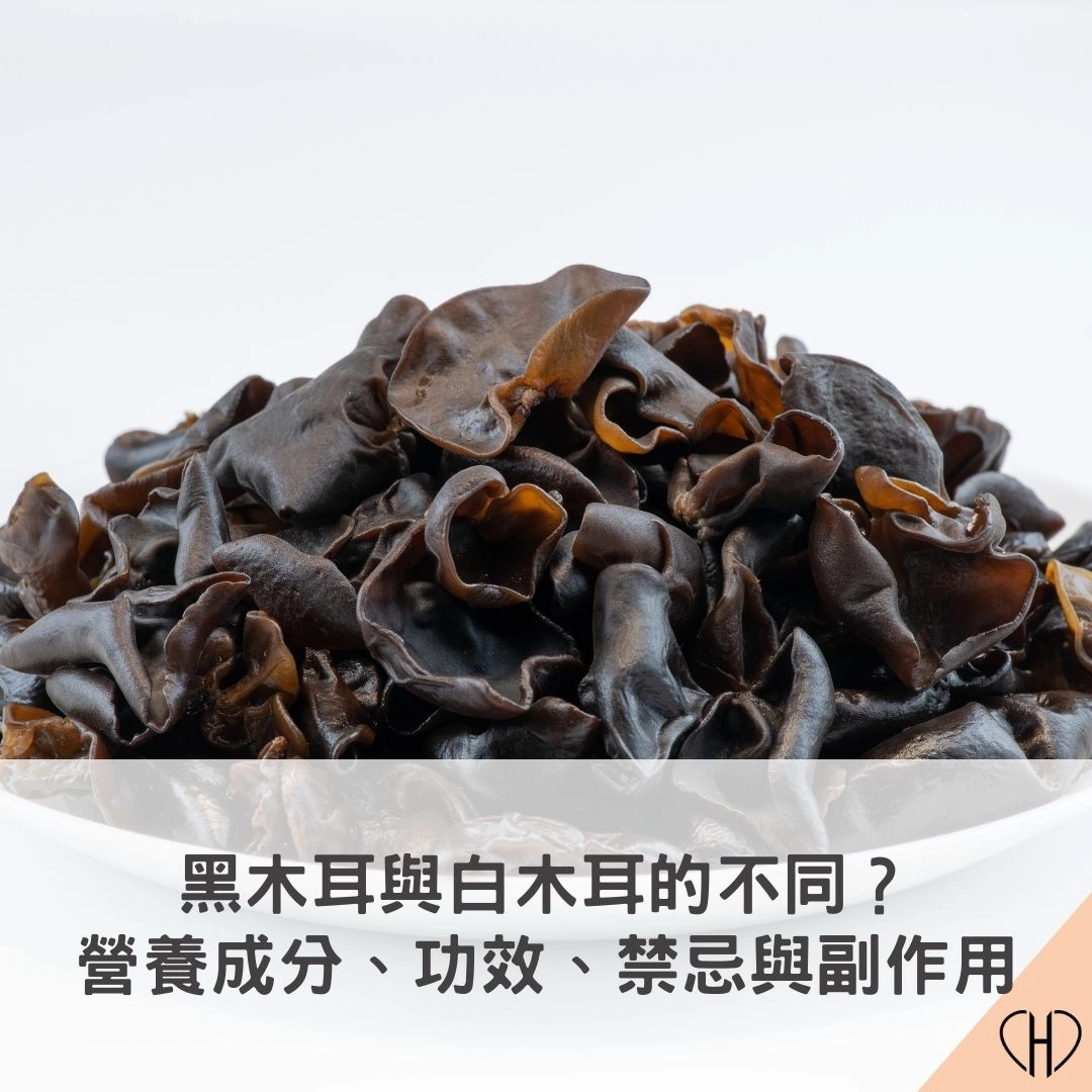 黑木耳與白木耳的不同?營養成分、功效、禁忌與副作用