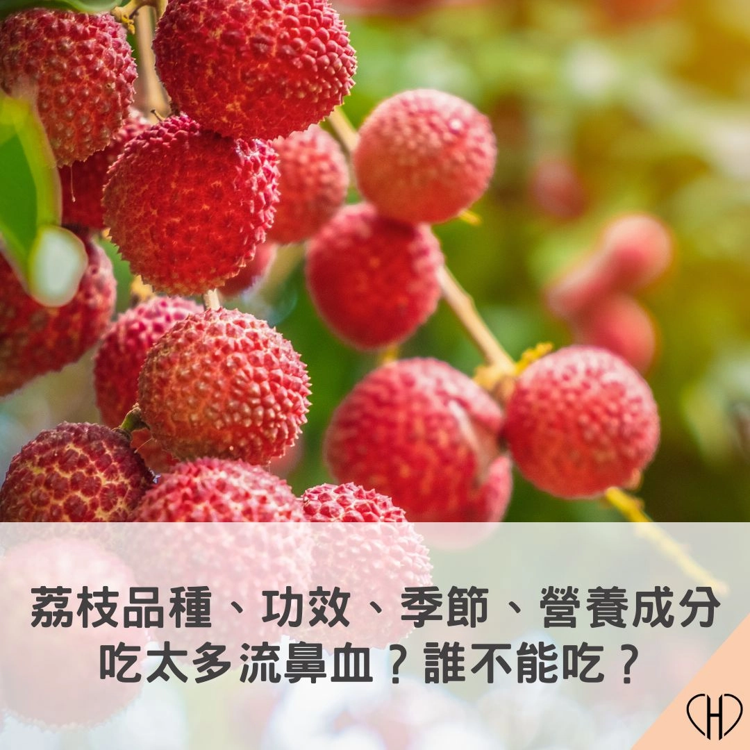 荔枝品種、功效、季節、營養成分,熱量高?吃太多流鼻血?誰不能吃?