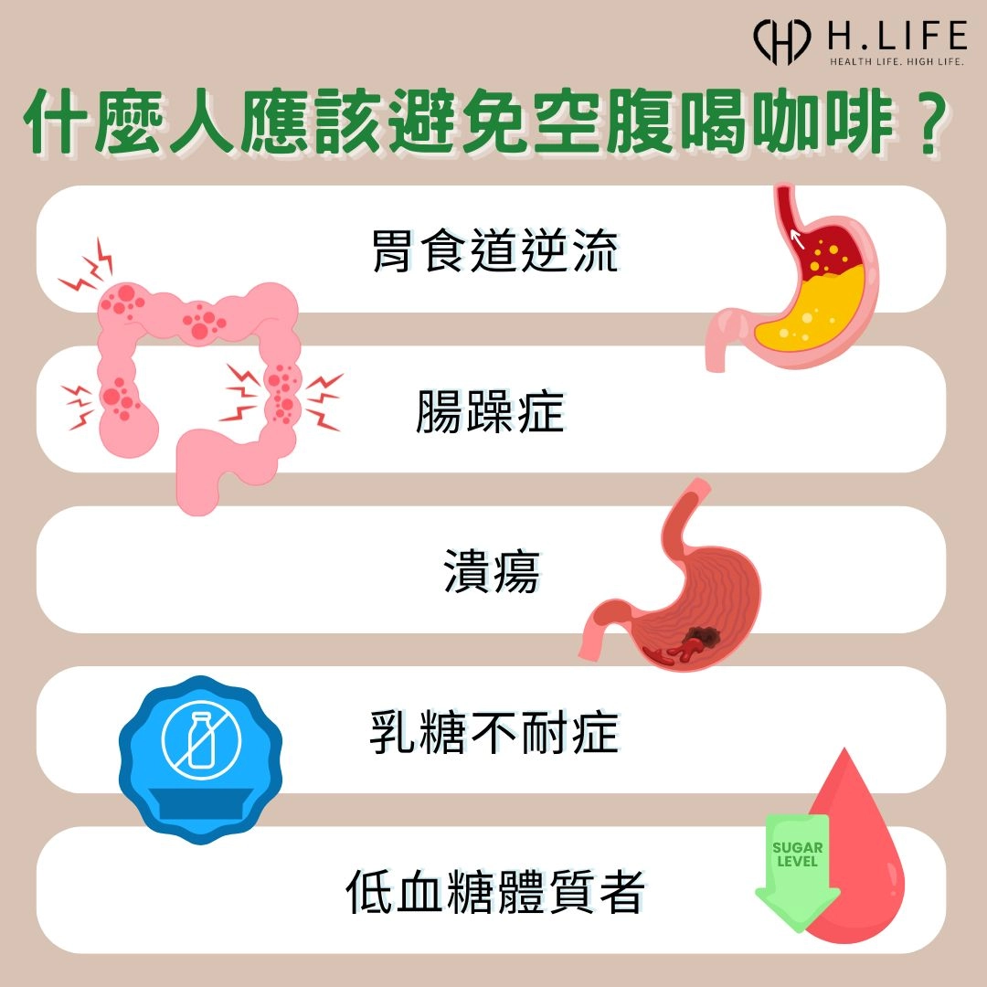 什麼人應該避免空腹喝咖啡？