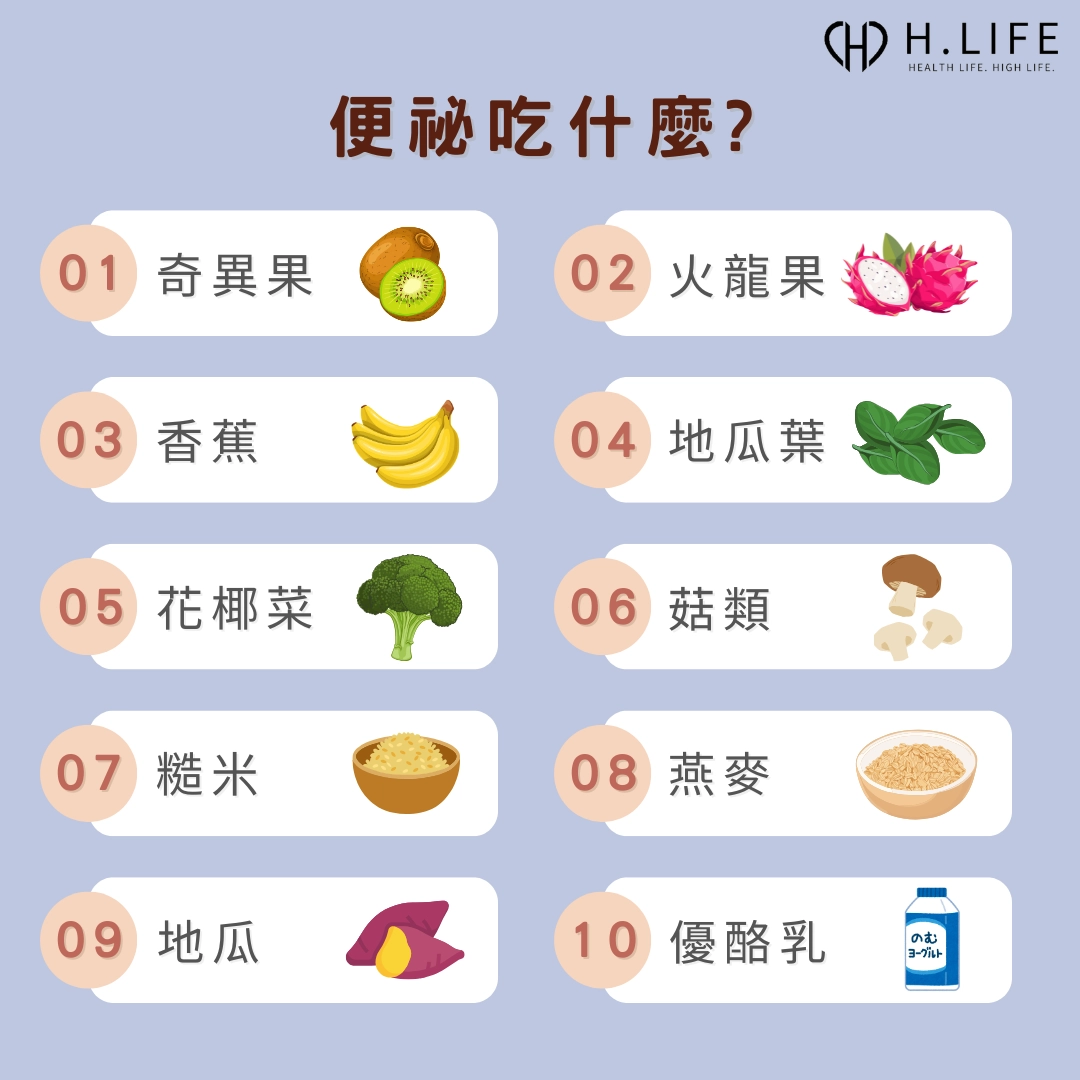 便祕吃什麼？10 種幫助排便的食物推薦
