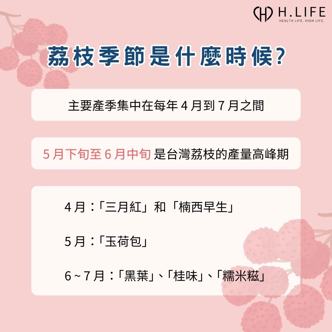 荔枝季節/產季是什麼時候?