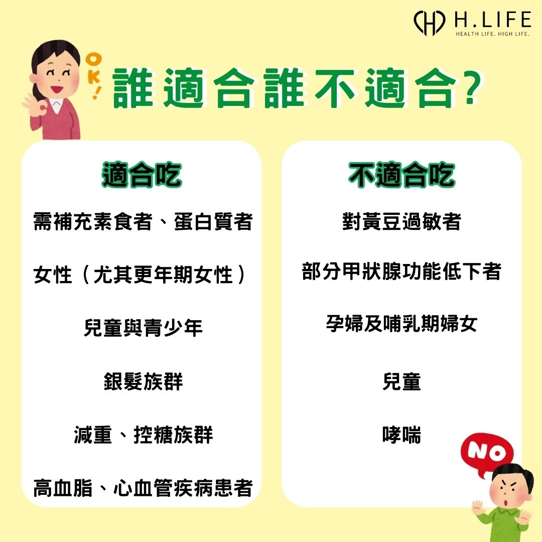 誰適合與不適合吃黃豆