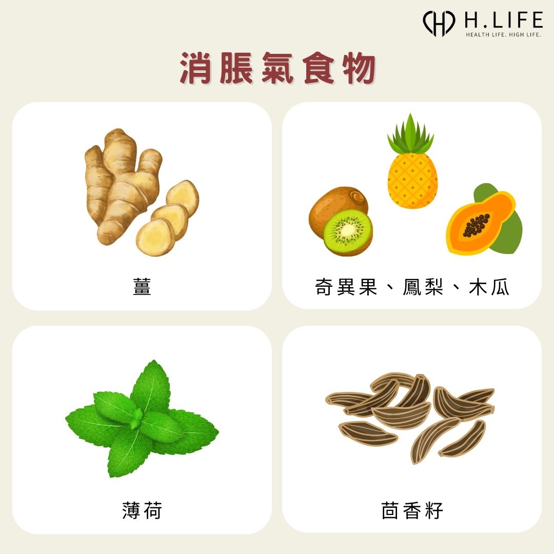 脹氣怎麼吃？消除脹氣的食物有哪些？
